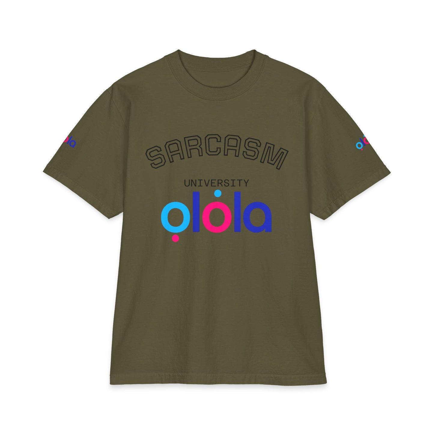 Sarcasm University 'olola' Graphic T-Shirt — Funny College Style Tee