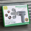 MAXTOP Five Head Fascia Gun Deep Tissue Muscle Massager with Multiple Massage Heads